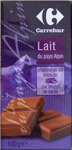 Carrefour Chocolate au Lait