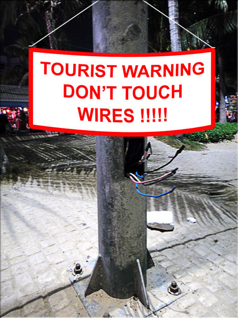 Don't Touch the Wires