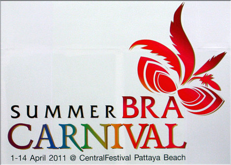 Itthiphol's family friendly Resort of Pattaya proudly presents: CentralFesivals's Summer Bra Carnival 2011!