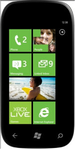 Start Screen Windows Phone 7