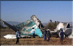 Crashed Air Bagan Fokker-100