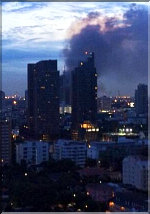 Massive Fire in Bangkok