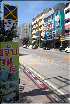 New traffic sign in Pattaya