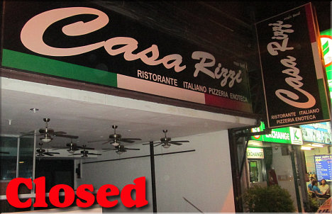 Casa Rizzi closed