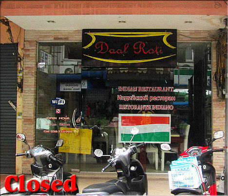 Daal Roti closed