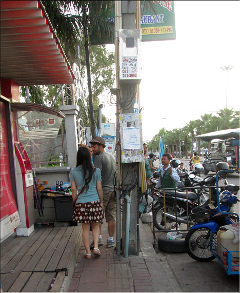 Pattaya doesn't care Pedestrians and Handicappeds