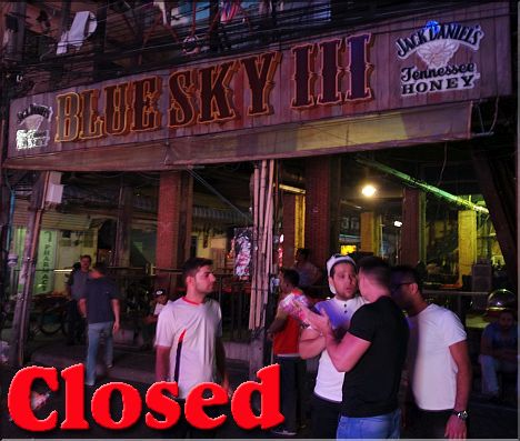 Blue Sky III closed