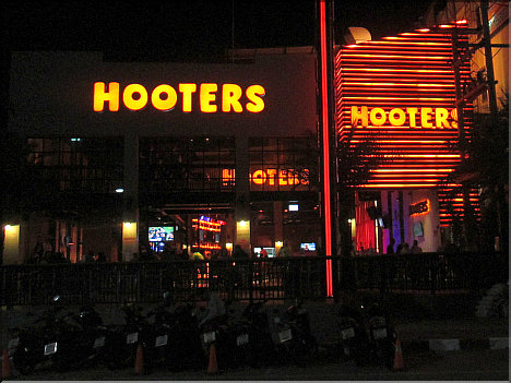 Hooters arrived in Pattaya