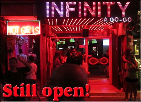 Infinity A Go-Go still open