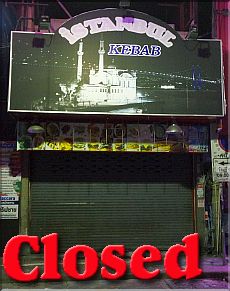 Istanbul closed