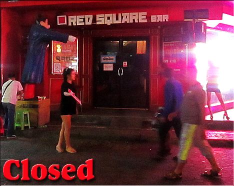 Red Square Pattaya closed