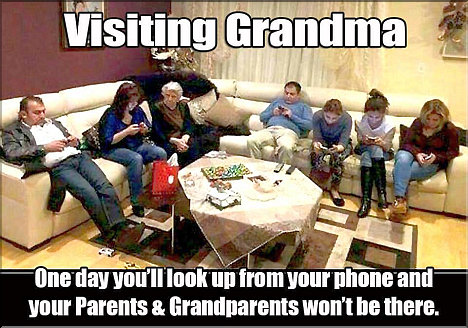 Visiting Grandma