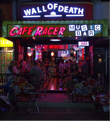 Wall of Death's Café Racer Bar