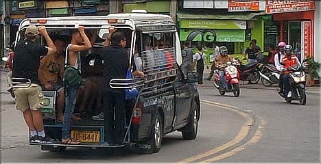 Military Junta creates Baht Bus Chaos in Pattaya
