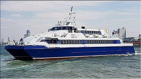 Pattaya-Hua Hin ferry starts January 1st