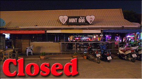 Mint Bar Closed Down