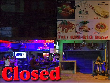 Pattaya Pasta closed