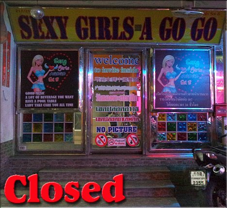 A Go-Go Bar in Soi 8 closed down