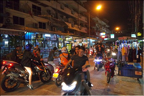 Chaotic Traffic in Pattaya