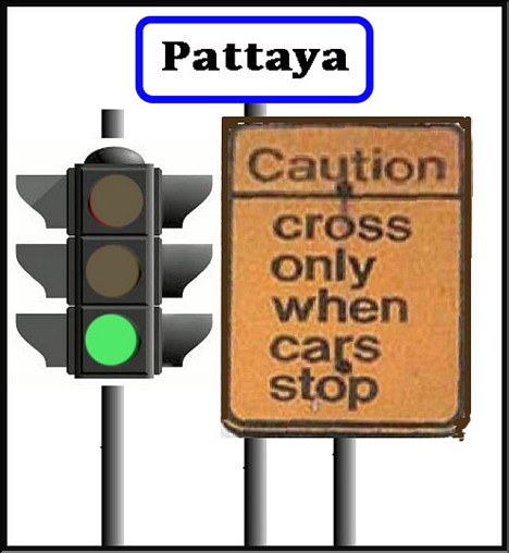 Pedestrian's Problem in Pattaya