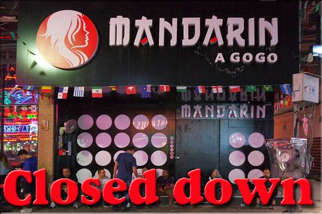 A Go-Go Bar closed down again