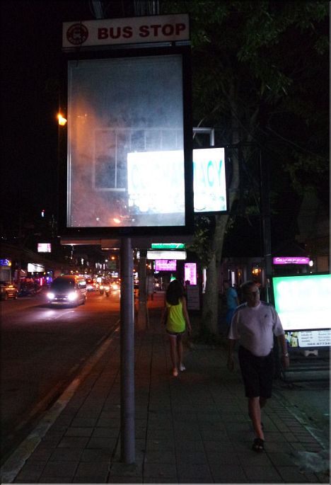 Military Junta's new Bus Stop