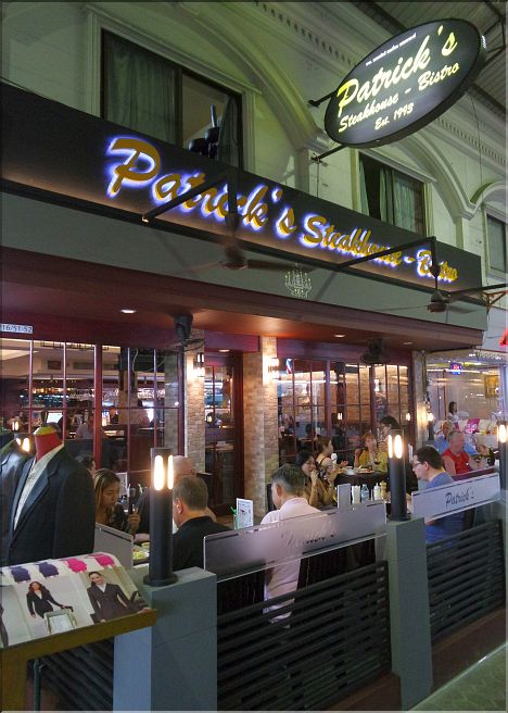 Patrick's Steakhouse reopened