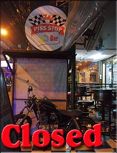 Piss Stop Bar closed