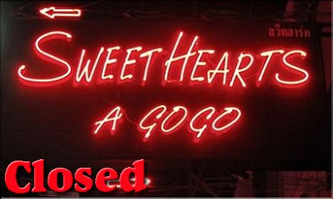 Sweethearts A Go-Go closed down