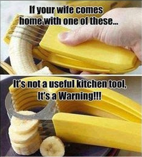 Warning: Not a Kitchen tool!