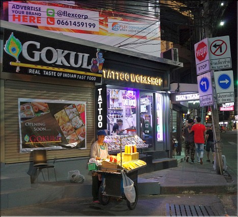 Indian Fast Food Outlet in Pattaya