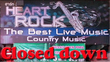 Hard Rock Pool closed down
