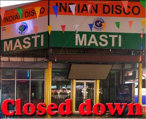 Indian Disco closed down