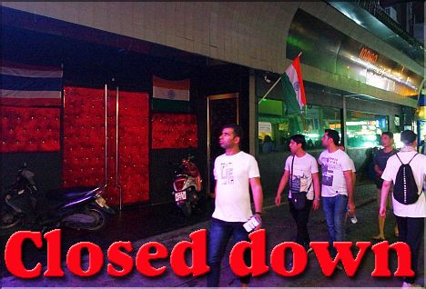 Large Indian Dance Club closed down