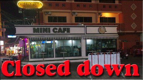 Mini Cafe closed down