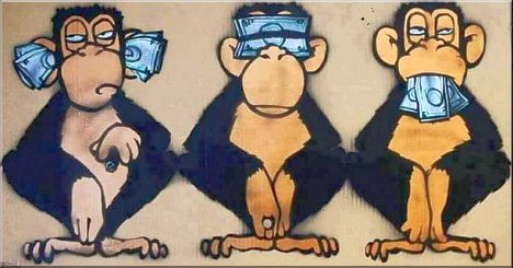 The 3 wise monkeys these days