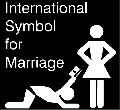 xThe Internationl Symbol for Marriage