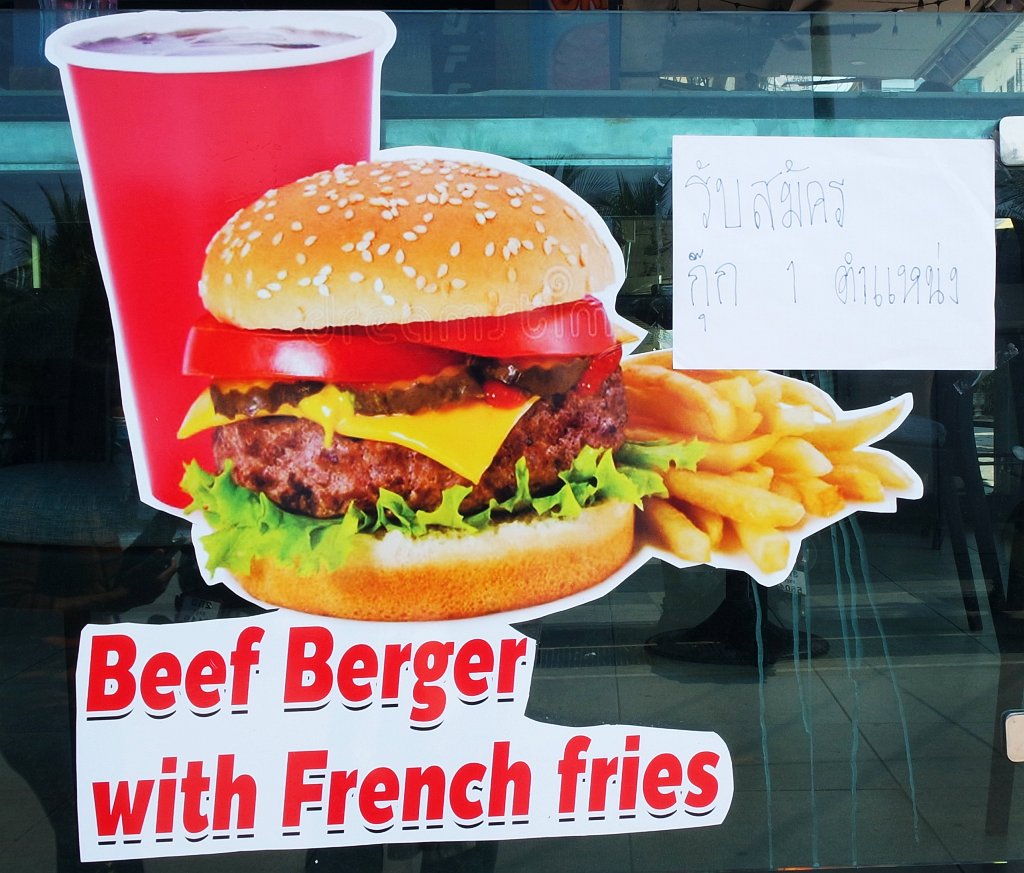 Enjoy our Beefberger
