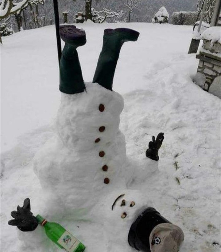 Drunken Snowman