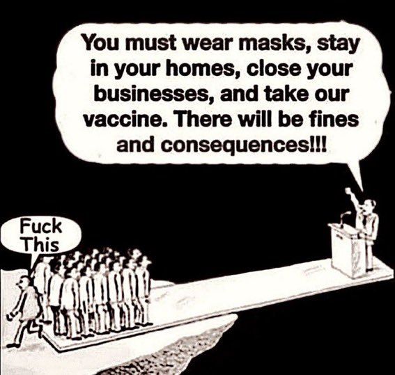 You must wear a mask