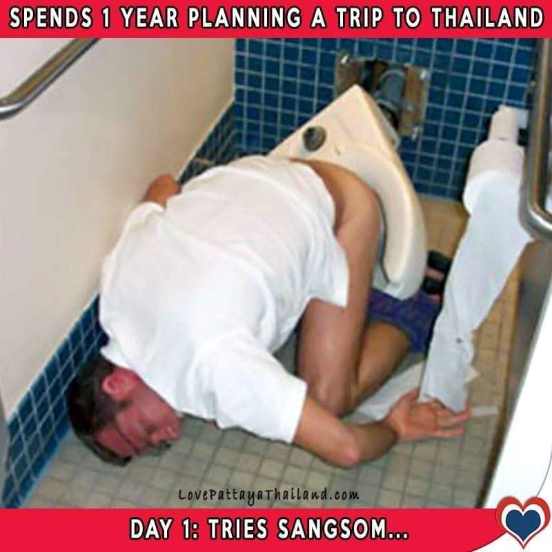First Night in Thailand