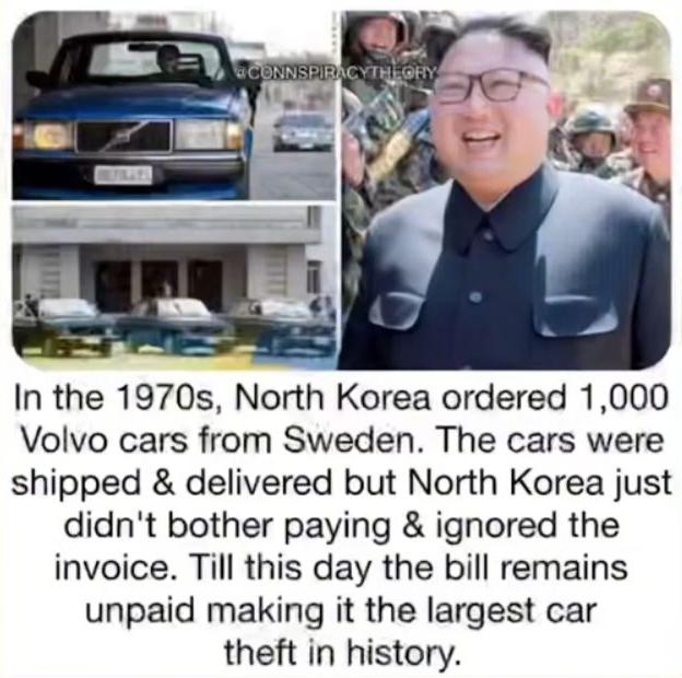 Largest car theft in history