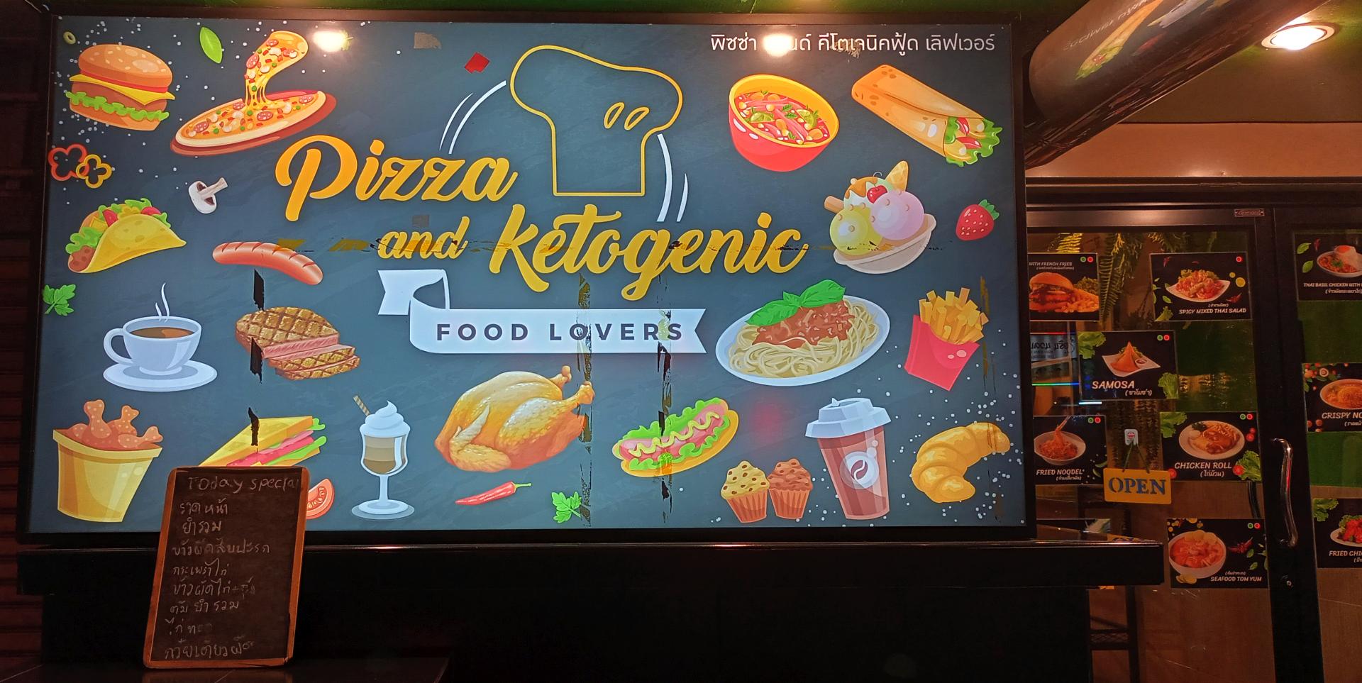 Ketogenic Pizza Restaurant on Pattaya Central Rad