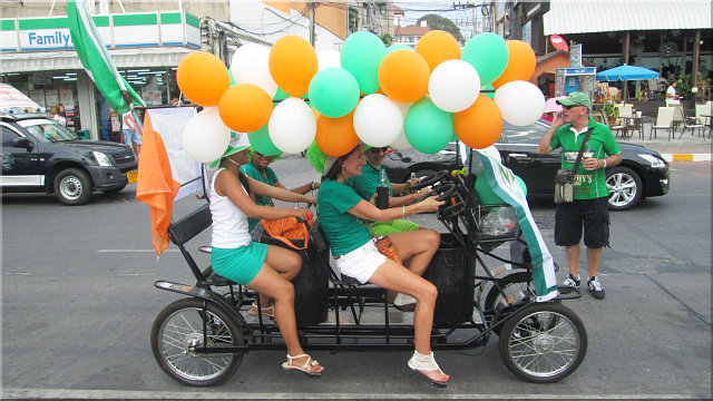 NightWalker's Pattaya Picture Show: Saint Patrick Day